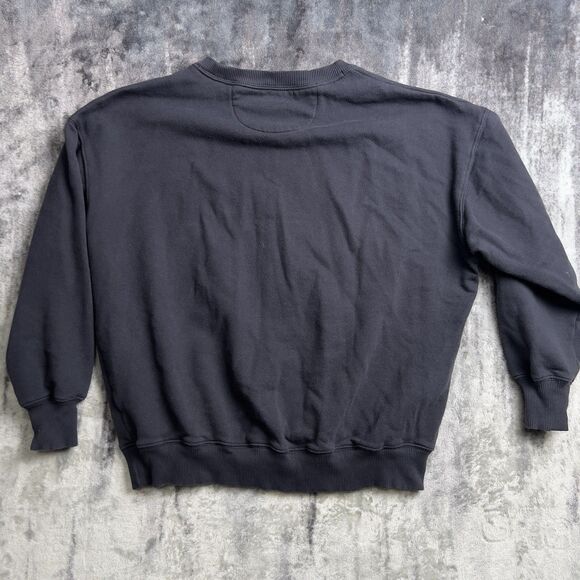 American Eagle Grateful Dead Crewneck Sweatshirt Women XS Oversized Black - Picture 6 of 6